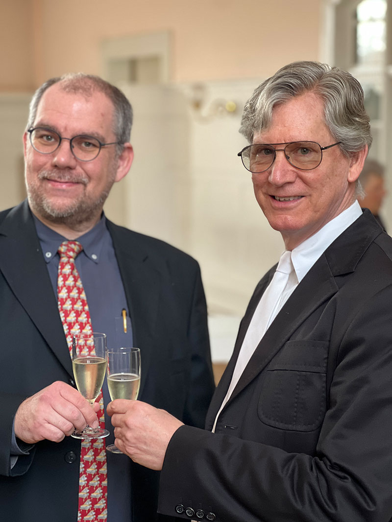 Begrüßung des neuen Kantors Michael Seibel